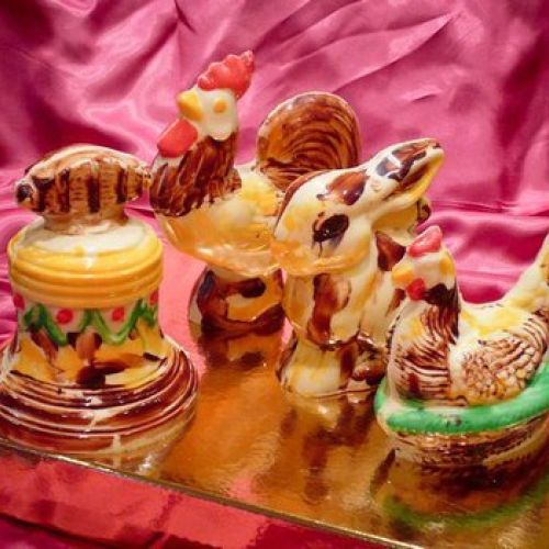 Figuras de chocolate en Siero